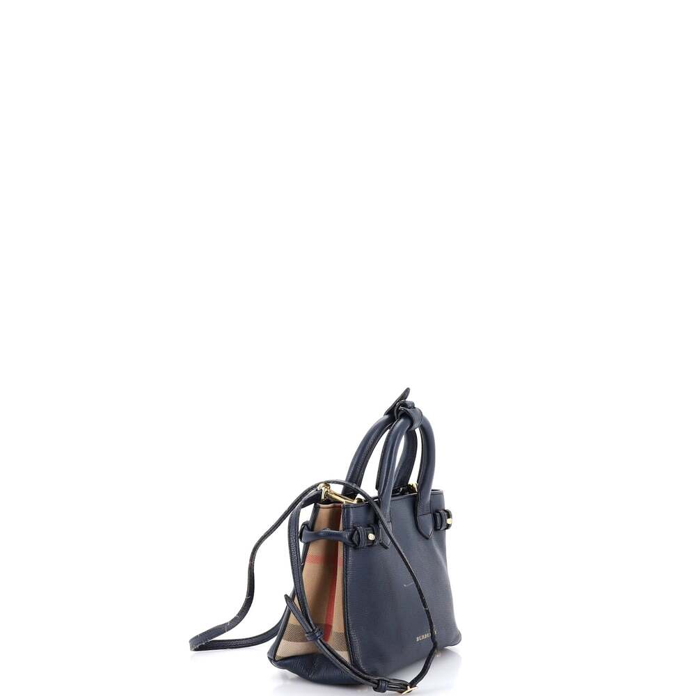 Burberry Banner Tote Leather And House #237696B70B - Picture 2 of 8